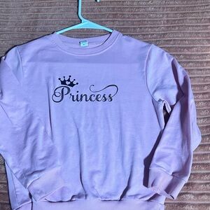 Unk Kids Princess Sweatshirt - Light Purple